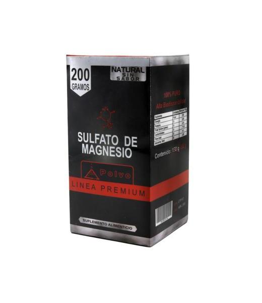POLVO SULFATO DE MAGNESIO C 200 GRS LINEA PREMIUM GUMMA CORPORATION