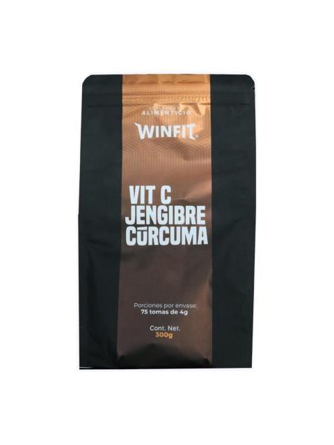 POLVO VIT C JENGIBRE CURCUMA 300 GR WINFIT PRODUCTS