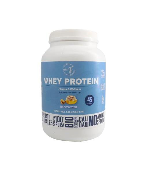 POLVO WHEY PROTEIN 1.36 KGS SABOR ROL DE CANELA DLORHMEX