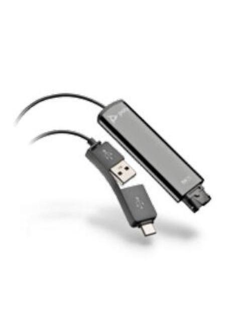 POLY ADAPTADOR DE AUDIO DA75 USB 2.0 - QD NEGRO