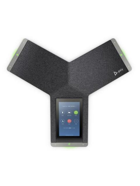 POLY SISTEMA DE CONFERENCIA TRIO C60 IP MICROSOFT TEAMS 720 X 1280 PIXELES 2X RJ-45 2X USB 2.0 GRIS