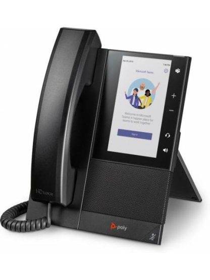 POLY TELEFONO IP CCX 505 5 ALAMBRICO 24 LINEAS ALTAVOZ NEGRO - Image 2