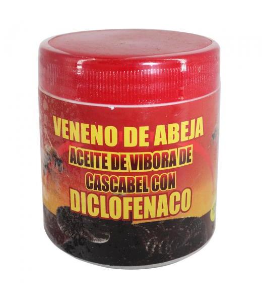 POMADA DE ABEJA ACEITE DE VIBORA DE CASCABEL CON DICLOFENACO 125 KENZO