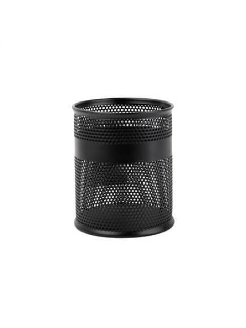 PORTA LAPICES NEXTEP NE158 MEDIANO MATERIAL MALLA METALICA 8.5 X 10CM COLOR NEGRO