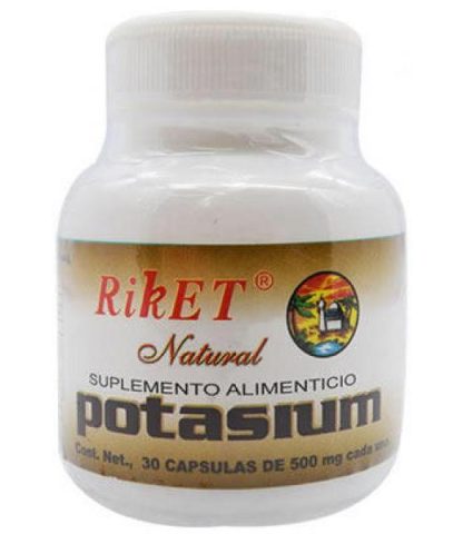 POTASIO 30 CAP RIKET NATURAL