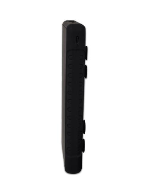 POWERBANK NPW13QCW NECNON 13000MAH CARGA 3.0 CARGA INALAMBRICA 15W ALAMBRICA 18W MICRO USB 3.0 TIPO C 3.0 VENTOSAS NEGRO NPPB1301QW - Image 4