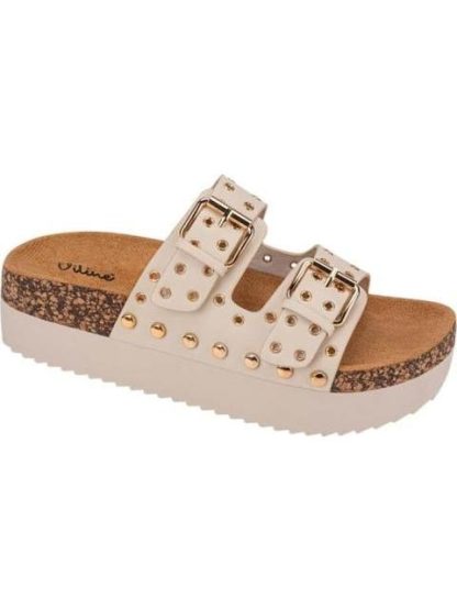 SANDALIA ESTOPEROLES BEIGE/HUESO VI LINE - Image 2