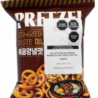 PRETZEL MARISCOS SALTEADOS 70 G SAMJIN