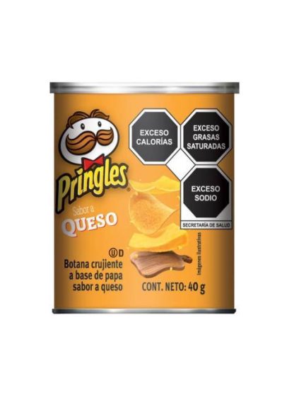 PRINGLES PAPAS FRITAS QUESO 40 GR