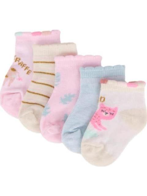 PROTECTO PIE SET 10 PARES MULTICOLOR BCBG