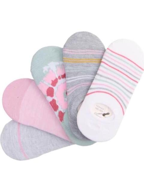 PROTECTO PIE SET 10 PARES MULTICOLOR ELLE