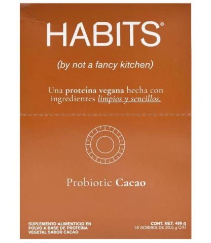 PROTEINA VEGETAL CACAO 30.5 G HABITS P 16