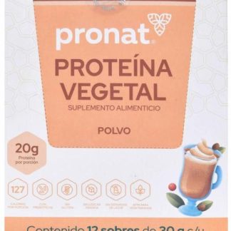 PROTEINA VEGETAL CAPPUCCINO 30 G PRONAT P 12