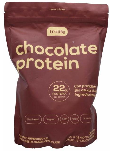 PROTEINA VEGETAL CHOCOLATE 500 G TRULIFE
