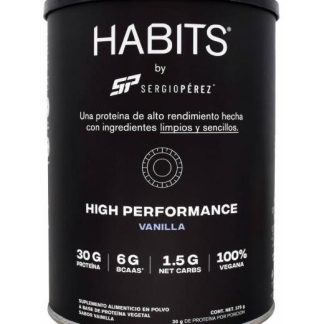PROTEINA VEGETAL HIGH PERFORMANCE VAINILLA 578 G HABITS