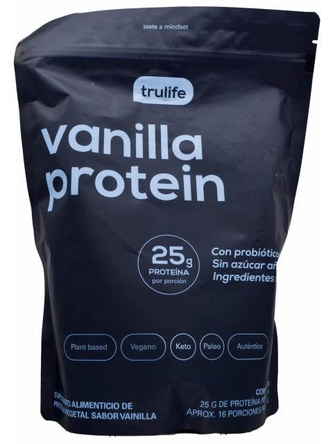 PROTEINA VEGETAL VAINILLA 500 G TRULIFE