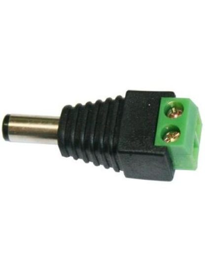 PROVISION-ISR ADAPTADOR DE ALIMENTACION PR-C08 DC MACHO - 10 PIEZAS
