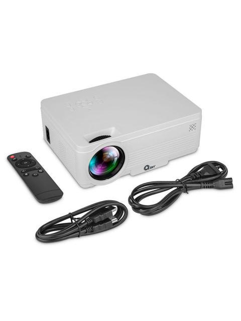 PROYECTOR QIAN QXP-ETHRX LED 1280 X 720 200 LUMENES BLUETOOTH INALAMBRICO CON BOCINAS BLANCO - Image 3