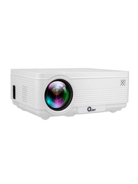 PROYECTOR QIAN QXP-ETHRX LED 1280 X 720 200 LUMENES BLUETOOTH INALAMBRICO CON BOCINAS BLANCO - Image 5
