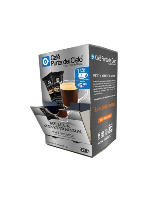 PUNTA DEL CIELO CAFE SOL EXH 25 DE 3 GR