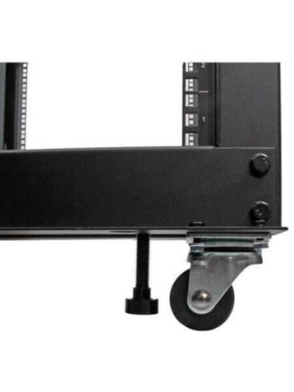 STARTECH  RACK DE MARCO ABIERTO CON PROFUNDIDAD AJUSTABLE DE 4 COLUMNAS 25U CON RUEDAS - Image 7