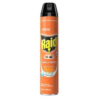 RAID CASA Y JARDIN INSECTICIDA GRANDE 400 ML