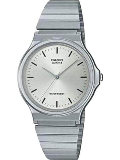 RELOJ ANALOGO PLATA CASIO