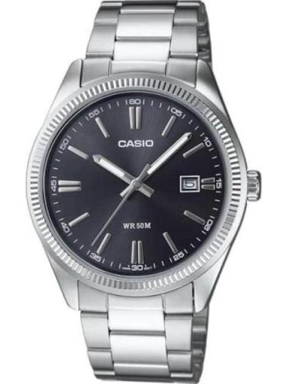 RELOJ ANALOGO PLATA CASIO