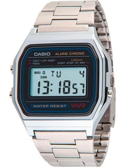 RELOJ DIGITAL PLATA CASIO