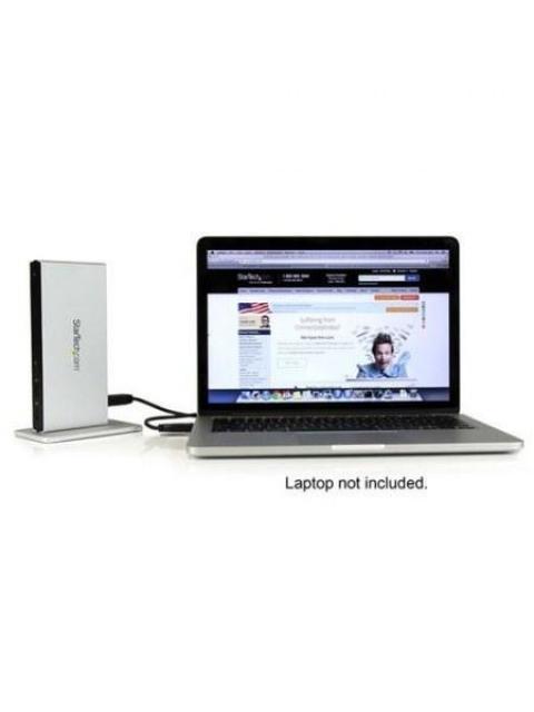 STARTECH  REPLICADOR DE PUERTOS UNIVERSAL USB 3.0 PARA LAPTOP CON DVI DOBLE Y ETHERNET GIGABIT CON ADAPTADORES HDMI VGA - Image 6