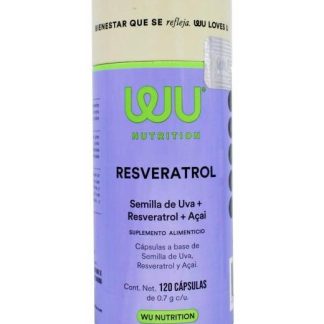 RESVERATROL 120 CAP WU NUTRITION