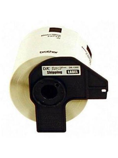 ROLLO DE ETIQUETA BROTHER DK1202 PRE-CORTADA 2.4 X 3.9 (62MM X 100 M