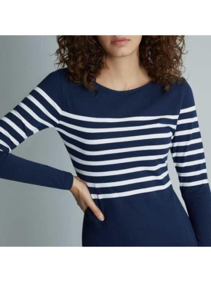 BLUSA RAYAS AZUL MARINO HOLLY LAND - Image 2