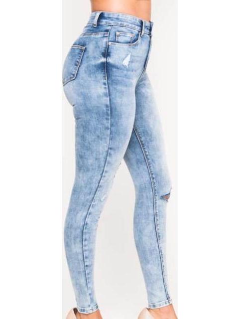JEANS SUPERSKINNY CINTURA ALTA BLEACH ATMOSPHERE DNM - Image 3