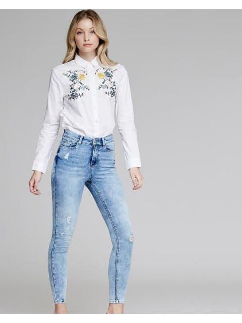 JEANS SUPERSKINNY CINTURA ALTA BLEACH ATMOSPHERE DNM - Image 5