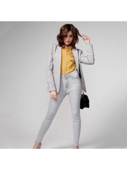 JEANS SUPERSKINNY GRIS ATMOSPHERE DNM - Image 5