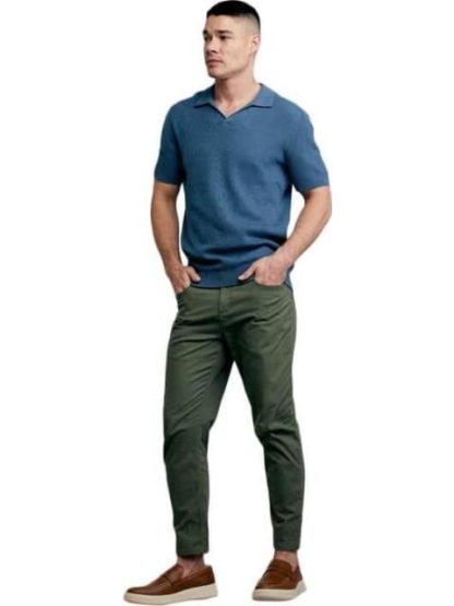 ROPA CASUAL PANTALON D.E.E.P SELECTION PISA VERDE OLIVO D.E.E.P SELECTION - Image 5