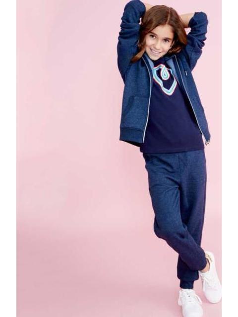 PANTALON JOGGER AZUL MEZCLILLA HOLLY LAND KIDS - Image 5