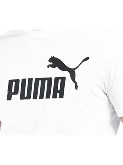 PLAYERA ESS LOGO TEE BLANCO/NEGRO PUMA - Image 2