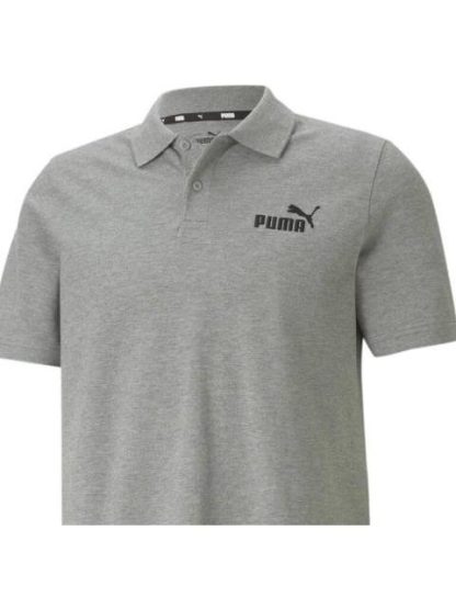 PLAYERA ESS PIQUE POLO GRIS PUMA - Image 4