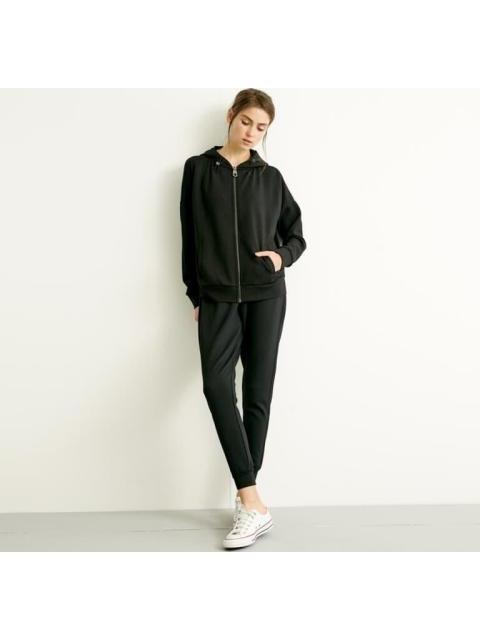 SUDADERA CON CIERRE NEGRO LOVE TO LOUNGE - Image 3