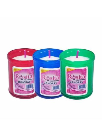 ROSITA ECOLOGICA VELADORA 30 HORAS