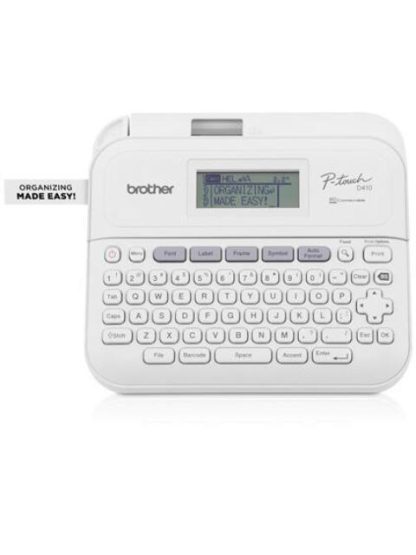 BROTHER ROTULADOR P-TOUCH PT-D410 TRANSFERENCIA TERMICA 180 X 180 DPI BLANCO