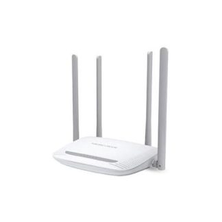 ROUTER MERCUSYS FAST ETHERNET MW325R INALAMBRICO 300 MBIT-S 2.4GHZ CON 4 ANTENAS OMNIDIRECCIONALES DE 5DBI