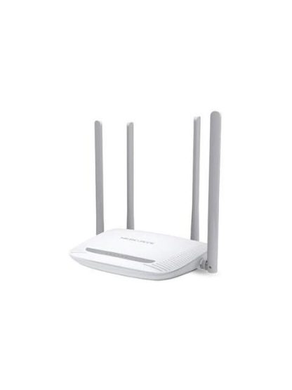 ROUTER MERCUSYS FAST ETHERNET MW325R INALAMBRICO 300 MBIT-S 2.4GHZ CON 4 ANTENAS OMNIDIRECCIONALES DE 5DBI