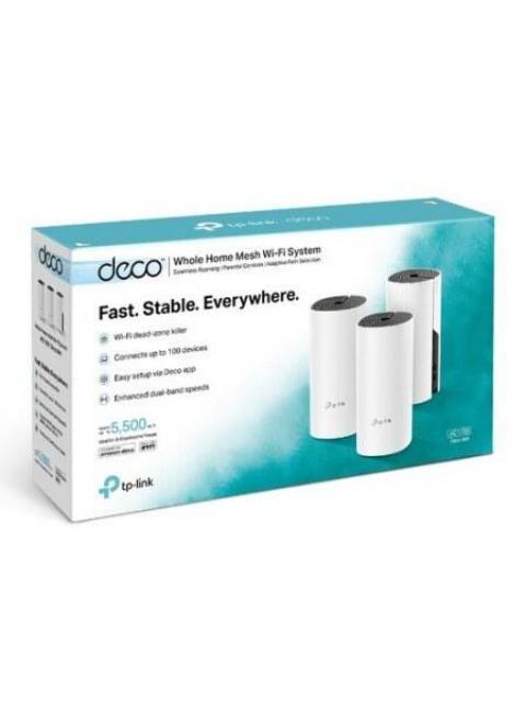 ROUTER TP-LINK CON SISTEMA DE RED WI-FI EN MALLA AC1200 DECO M4 867 MBIT-S 2X RJ-45 2.4-5GHZ - 3 PIEZAS - ¡COMPRA PRODUCTOS DECO TP LINK Y PARTICIPA PARA GANAR UN ROUTER ARCHER AX53! - Image 4