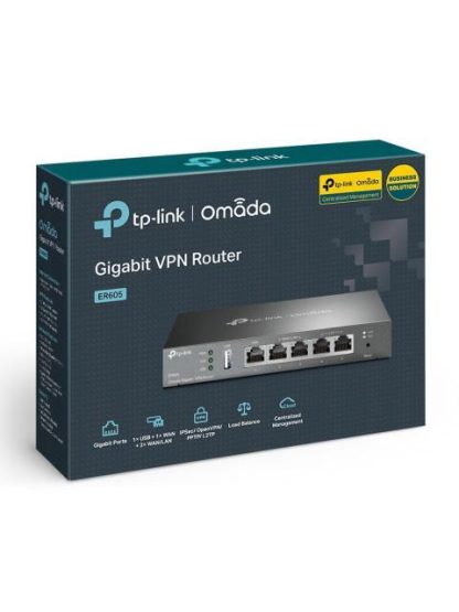 ROUTER VPN GIGABIT OMADA SDN INTEGRADO TPLINK ER605 (TLR605)