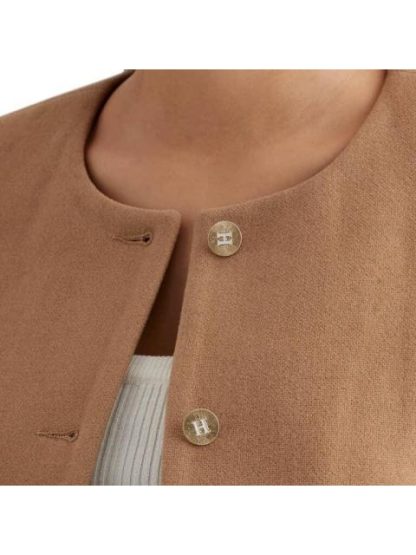 SACO CUELLO REDONDO CAMEL HOLLY LAND - Image 5