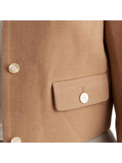 SACO CUELLO REDONDO CAMEL HOLLY LAND - Image 6