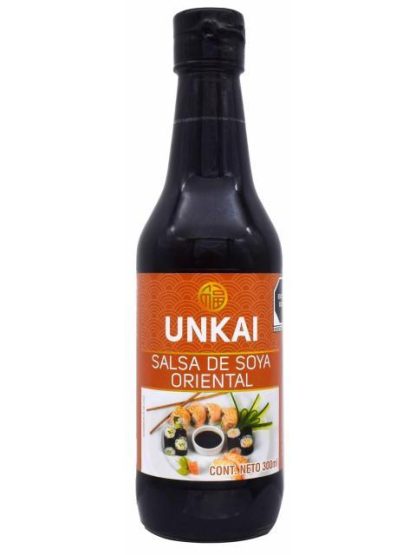 SALSA SOYA ORIENTAL 300 ML UNKAI